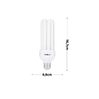 Lâmpada Fluorescente 4U Luz Branca 30W Ourolux 220V