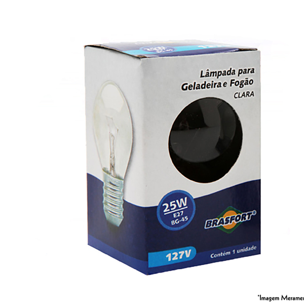 Lampada Geladeira/fogao Clara 40wx127v E27 8715