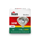 Lâmpada Halógena Dicro 50W 12V BIPINO G5,3 Amarela