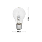 Lâmpada Halógena Bulbo Luz Amarela 42W Kian 127V (110V)