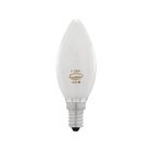 Lâmpada Halógena Vela 46W Frosted 2900k E14 220v