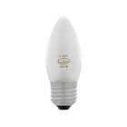 Lâmpada Halógena Vela 46W Frosted 2900k E27 220v