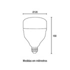 Lâmpada High Led 50w Bivolt E27 6500k Luz Branca Blumenau