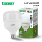 Lâmpada High LED Bulbo 30W E27 6500K Autovolt Taschibra