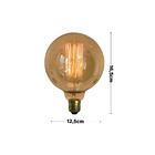 Lâmpada Incandescente de Filamento Dimerizável Globo Luz Amarela 40W GMH 127V (110V)