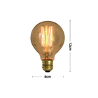 Lâmpada Incandescente de Filamento Dimerizável Globo Luz Amarela 40W GMH 127V (110V)