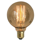 Lâmpada Incandescente de Filamento Globo Luz Amarela 40W GMH 127V (110V)