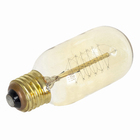 Lâmpada Incandescente de Filamento Dimerizável Tubo Luz Amarela 40W GMH 127V (110V)
