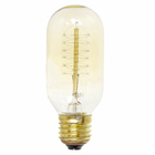 Lâmpada Incandescente de Filamento Dimerizável Tubo Luz Amarela 40W GMH 127V (110V)