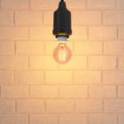 Lâmpada Incandescente de Filamento Dimerizável Globo Luz Amarela 40W GMH 220V