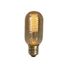 Lâmpada Incandescente de Filamento T45 Luz Branca 40W Squirrel Cage GMH 127V (110V)