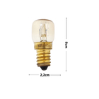 Lâmpada Incandescente Geladeira e Fogão Luz Amarela 15W Kian 220V
