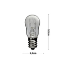 Lâmpada Incandescente Vela Luz Amarela 7W Sadokin 220V