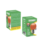Lâmpada Incandescente Taschibra Bolinha 15w 220v Laranja
