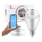 Lâmpada Ip Wifi Com Camera 360°