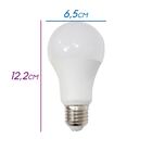 Lâmpada Led 12w Bulbo E27 A65 Branco Quente 3000k Bivolt St15