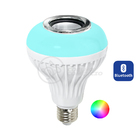Lâmpada Led 12w E27 Rgb Colorida Com Caixa De Som Bluetooth E
