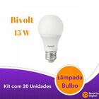 Lâmpada Led 15w Bulbo Soquete E27 Bivolt Branca Fria Avant