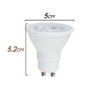 Lâmpada Led 4,8w Mr16 Opus Branco Frio St2197