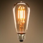 Lâmpada Led 8w St64 Bivolt Vintage Retrô Industrial Design Th