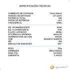 Lampada Led 9w Luminatti Bivolt Lm583 Lm571 Lm584 3000k