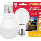 Lampada Led 9w Sensor De Luminosidade 6500k - 6500k