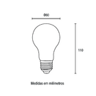Lâmpada Led A60 12w 6500k E27 Residencial Comercial Blumenau