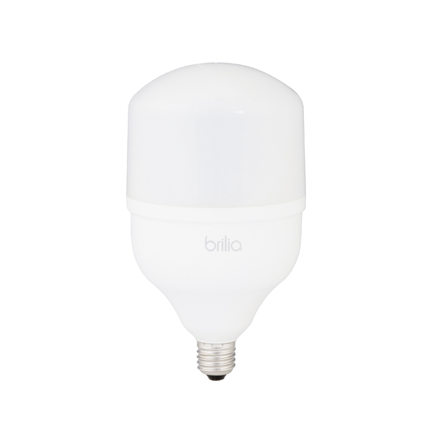 lampada led alta potencia bulbo luz neutra 30w brilia bivolt