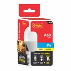 Lâmpada Led Amarela 3000k 9w A60 G-light
