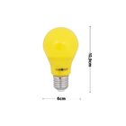 Lâmpada LED Anti-Inseto Bulbo Luz Amarela 4W Ourolux Bivolt