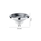 Lâmpada Led Ar111 Gu10 11w 4000k 740lm 24º-stella