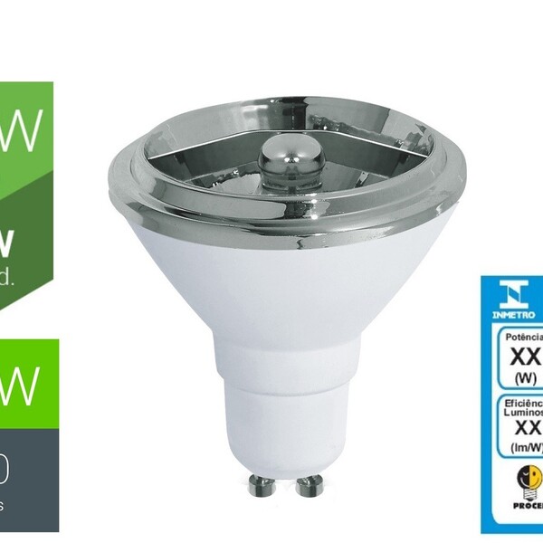 Lâmpada Led Ar70 4.8w 2700k Gu10 24º - Opus