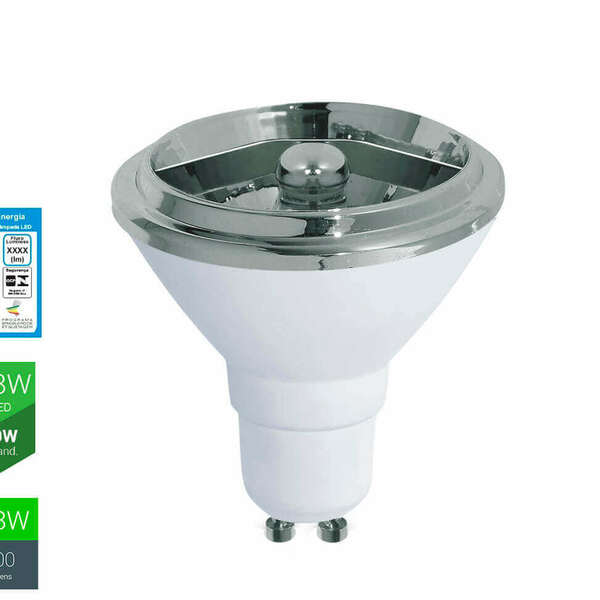Lâmpada Led Ar70 4.8w 4000k Gu10 24º - Opus