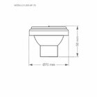 Lâmpada Led Ar70 7w 24° Modulo Taschibra Bivolt 2700k Amarelo