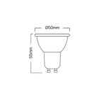 Lâmpada Led Astraled Dicróica Mr16 40° 7w Gu10 Bivolt 3000k –