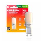 Lâmpada Led Bipino 2,5w 127v G9 6500k Luz Branca Ourolux