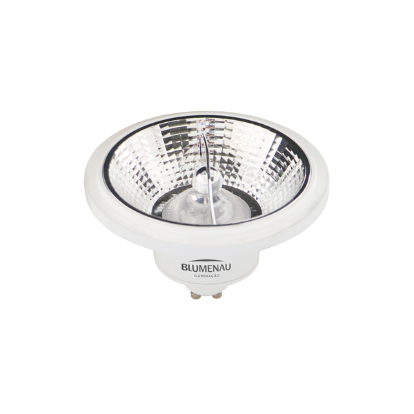 Lâmpada Led Blumenau Ar111 12w Gu10 Bivolt - 2700k Luz Amarel