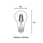Lâmpada Led Blumenau Filamento A60 4w Bivolt E27