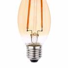 Lâmpada Led Blumenau Filamento Vela Chama Ba35 2w Bivolt E27
