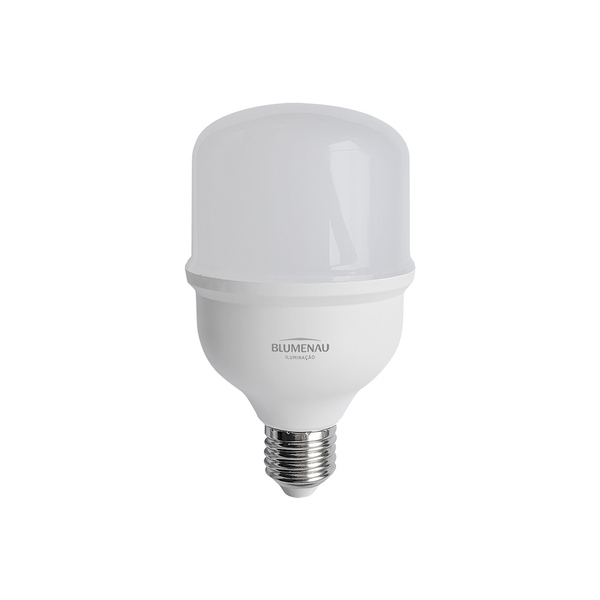 Lâmpada Led Blumenau Pro T-shape T80 40w E27 Bivolt 6500k Luz