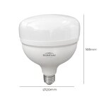Lâmpada Led Blumenau T120 50w E27 Bivolt 6500k Luz Branca