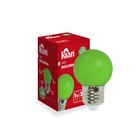 Lâmpada LED Bolinha Verde 1-3W E27 Bivolt Kian