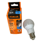 Lampada Led Bulbo 12w 6500 K Foxlux Bivolt Kit 04 Und