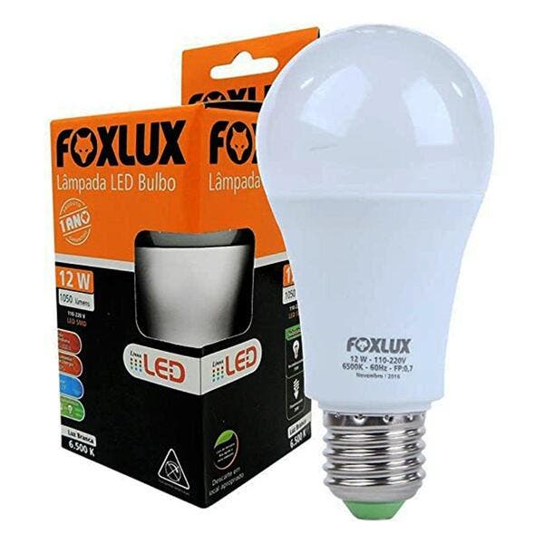 Lâmpada Led Bulbo 12w 6500k – Foxlux | Leroy Merlin