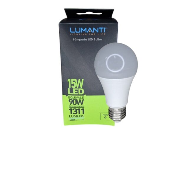 Lâmpada Led Bulbo  15w 6500k 1311lm-lumanti