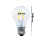 Lâmpada Led Bulbo Cristal A60 4w Luz Amarela E27 Bivolt