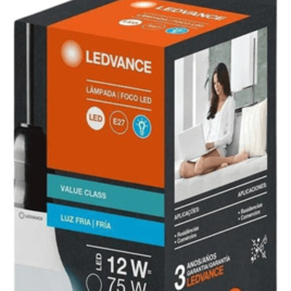 Lâmpada Led Bulbo E-27 Bivolt 12w 1018 Lúmens Cla75 Osram