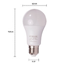 Lâmpada Led Bulbo Foxlux E-27 15w Bivolt 6500k Kit 3 Un