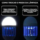 Lâmpada Led Bulbo Frio Mata Mosquito Moscas Repelente Bivolt