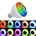 Lampada Led Colorida Com Caixa De Som E Bluetooth